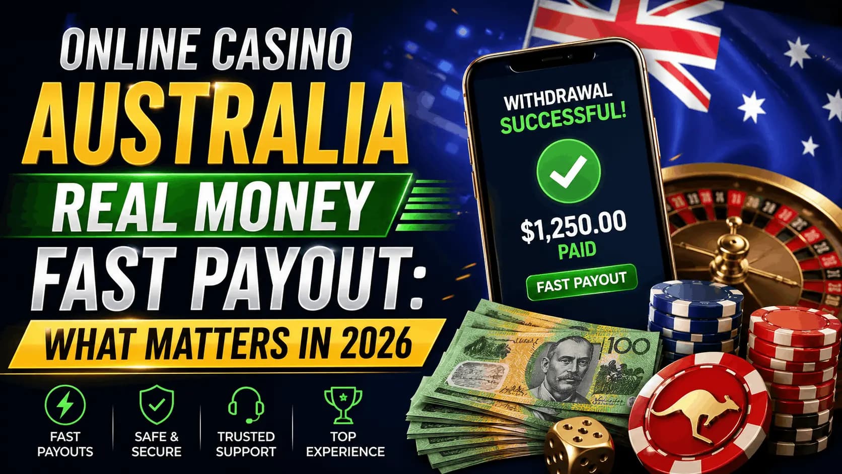 Online Casino Australia Real Money Fast Payout: What Matters in 2026